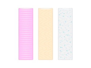 Chewing gum mini sticks