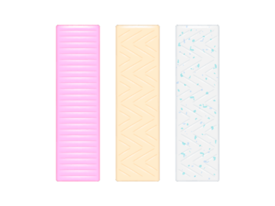 Chewing gum mini sticks