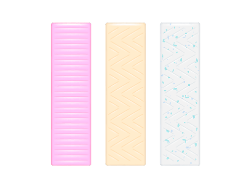 Chewing gum mini-tablettes